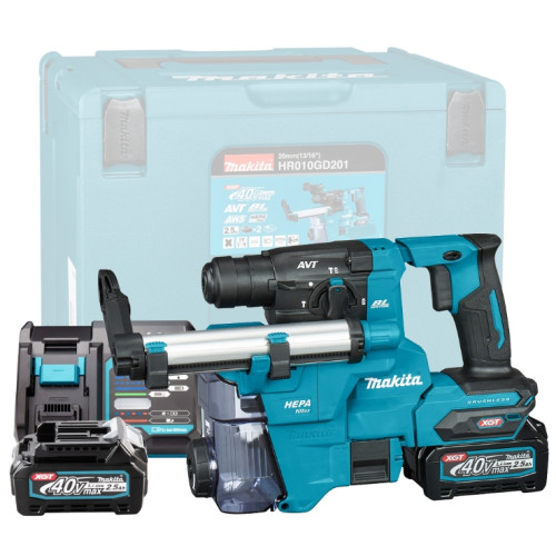 Перфоратор аккумуляторный Makita HR010GD201