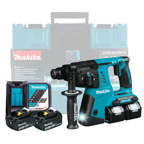 Перфоратор аккумуляторный Makita DHR263RF4