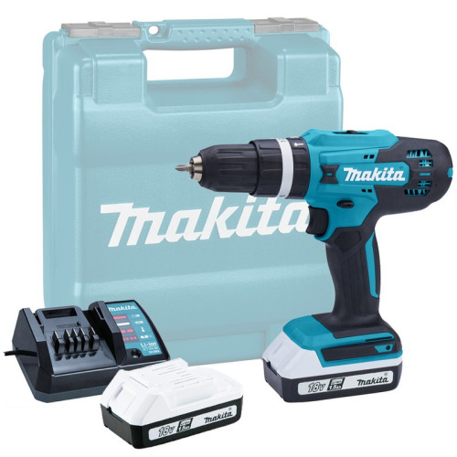 Дрель-шуруповерт ударная аккумуляторная Makita HP488DWE