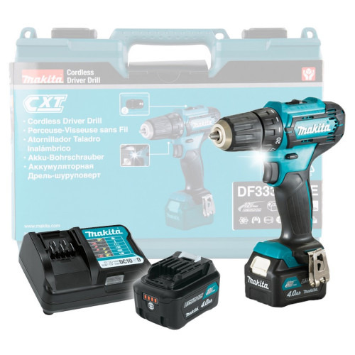 Дрель-шуруповерт аккумуляторная Makita DF333DWME