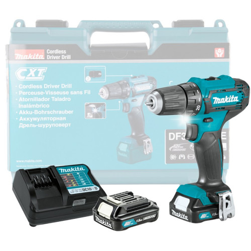 Дрель-шуруповерт аккумуляторная Makita DF333DWYE