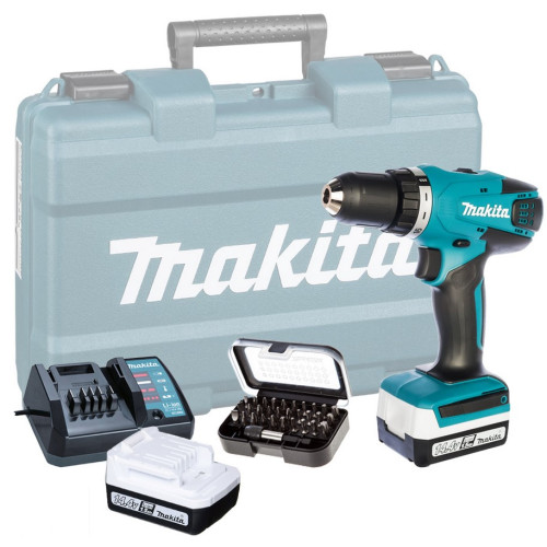 Дрель-шуруповерт аккумуляторная Makita DF347DWEX8