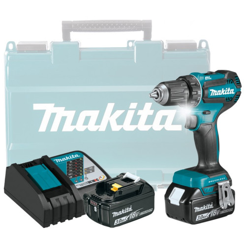Дрель-шуруповерт аккумуляторная Makita DDF485RFE