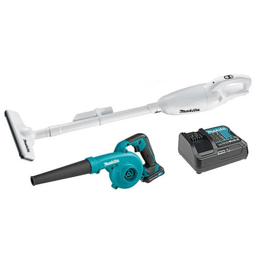 Набор аккумуляторного инструмента Makita CLX245SAX1 (UB100D, CL108FD, BL1021B, DC10SB)