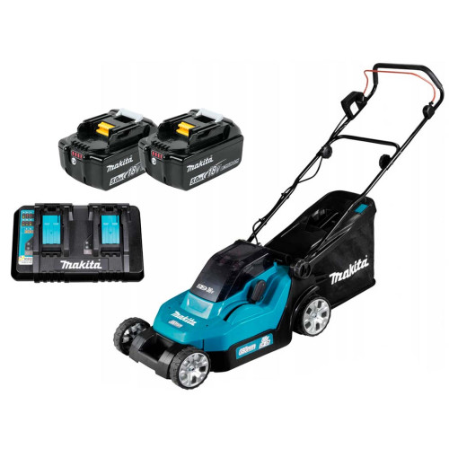 Газонокосилка аккумуляторная Makita DLM382PT2