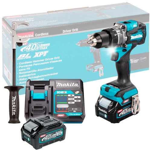 Дрель-шуруповерт ударная аккумуляторная Makita HP001GM201