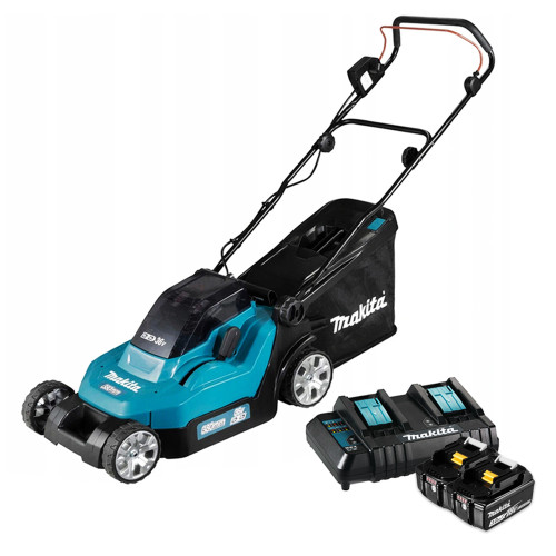 Газонокосилка аккумуляторная Makita DLM382CF2