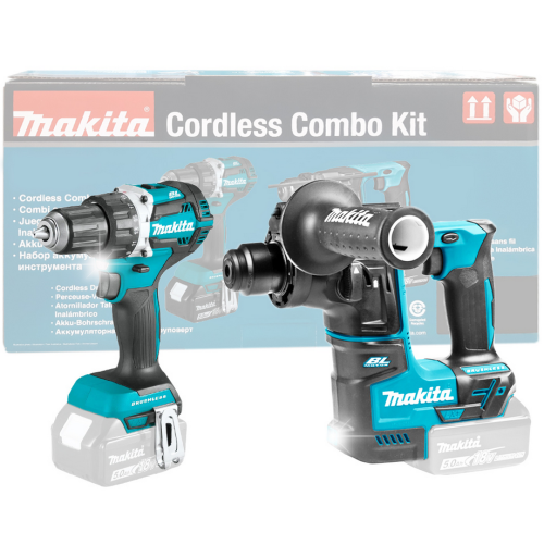 Набор аккумуляторного инструмента Makita DLX2271 (DDF484Z, DHR171Z)