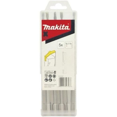 Набор буров по бетону SDS-Plus (6х210) 5 шт Centering Tip Makita B-61597