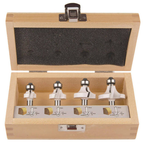 Набор фрез 8 мм, 4 шт Makita D-53534