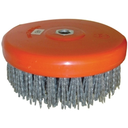 Щетка нейлоновая чашечная 130x55 мм, K120, М14 для УШМ Makita P-52912