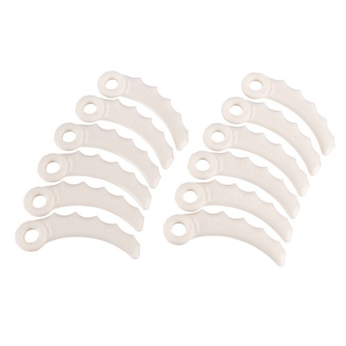 Сменные пластиковые ножи, 12 шт для косильной головки 198383-1 Makita 198426-9