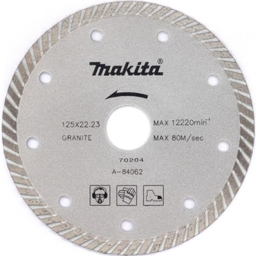 Диск алмазный по граниту 125x22.23 мм, сухая резка, Turbo Makita B-28058