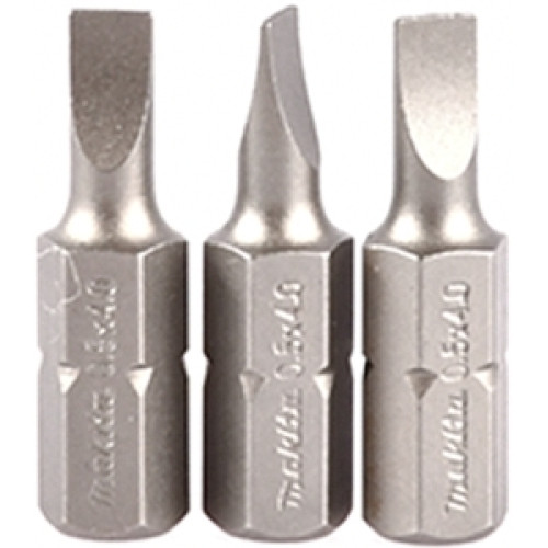 Насадка SL0.5x4.0, 25 мм, C-form, 3 шт Makita B-23519