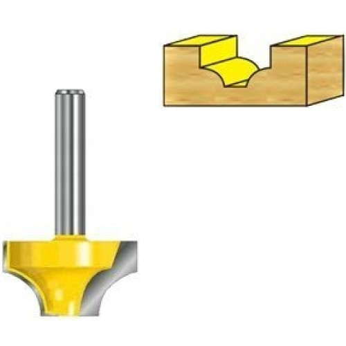 Пазовая фасонная (каплевидная) фреза 21x12x8x32 мм R5 Makita D-10986