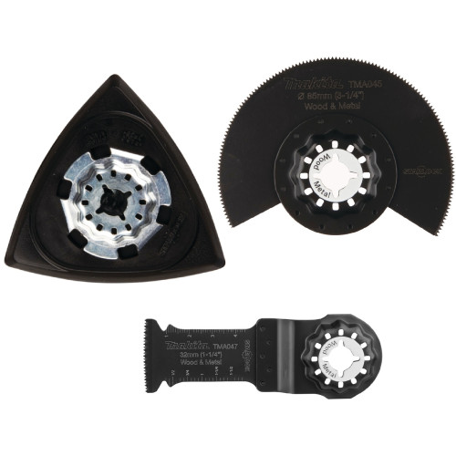 Набор насадок Starlock для мультитула 3 шт Makita 199515-3