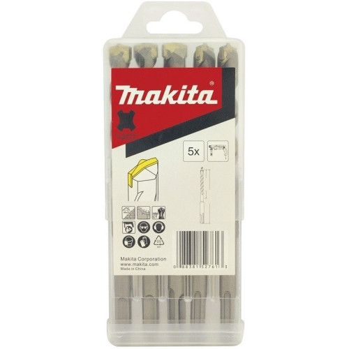 Набор буров по бетону SDS-Plus (10х110) 5 шт Centering Tip Makita B-60361