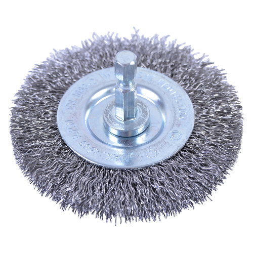 Дисковая щётка из стальной проволоки 75 мм, 1/4" E-form  Makita P-66874