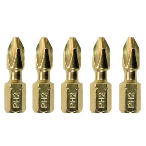 Насадка Impact Gold PH2, 25 мм, C-form, 5 шт Makita B-28357