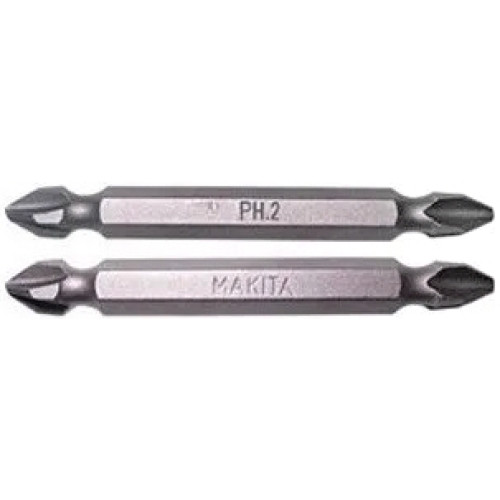 Насадка двусторонняя PH2, 65 мм, E-form (MZ), 100 шт, банка Makita D-31647