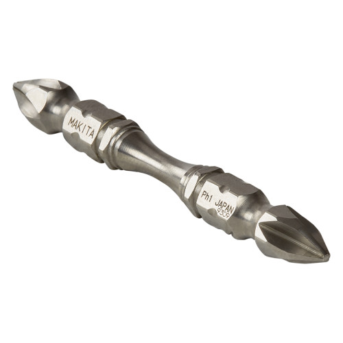 Насадка двусторонняя Silver Torsion, PH1, 65 мм, E-form (MZ), 3 шт Makita B-21836