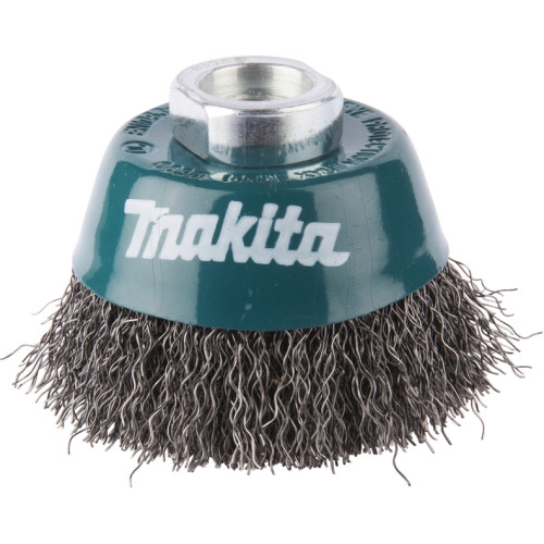 Чашечная щетка 60 мм из стальной проволоки 0,3 мм, М14 для УШМ Makita D-24072