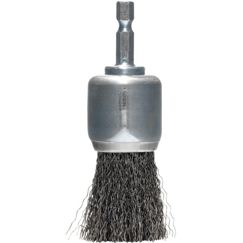 Кистевая стальная проволочная щетка 6x17 мм, 1/4, E-form Makita P-66911