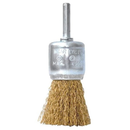 Щётка стальная 6x17 мм, витая проволока 0,3 мм Makita P-66955