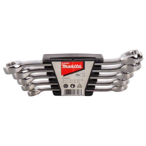 Набор разрезных гаечных ключей 5 шт Makita B-65545