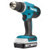 Дрель-шуруповерт аккумуляторная Makita DF488DWE