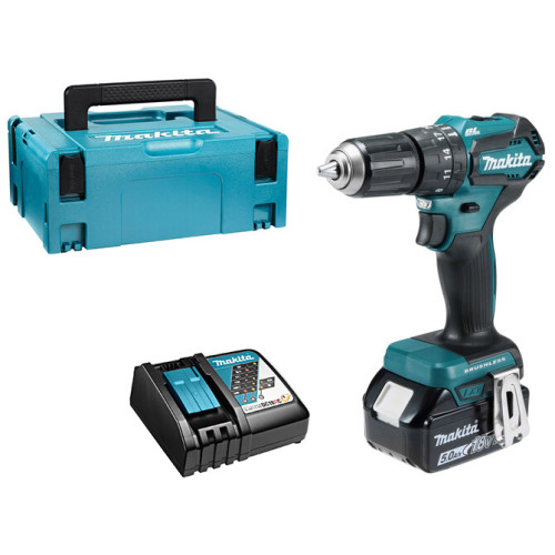 Дрель-шуруповерт ударная аккумуляторная Makita DHP483RTJ