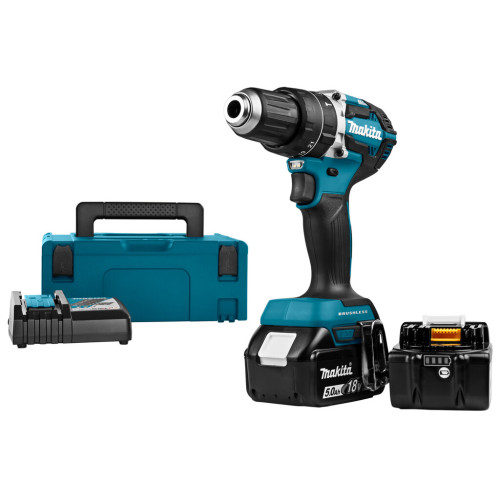 Дрель-шуруповерт ударная аккумуляторная Makita DHP484RTJ