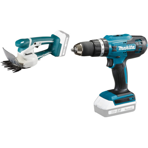 Набор инструментов аккумуляторных Makita DK18B56Y (HP488D / UM110D / 2*1,5 Ач / зарядка)