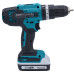 Дрель-шуруповерт ударная аккумуляторная Makita HP488D006