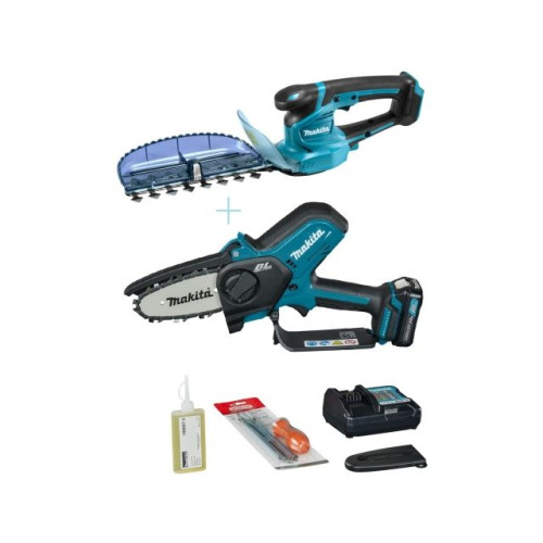 Набор садовых инструментов аккумуляторных Makita UH201DZA1 (UH201DZ / UC100DWA)