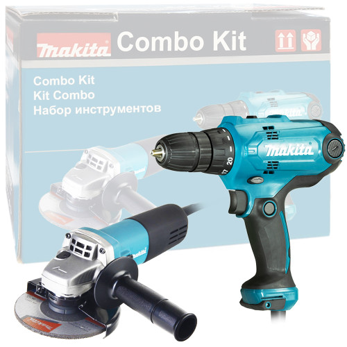 Набор инструментов Makita DK0117 (DF0300, 9555HN)