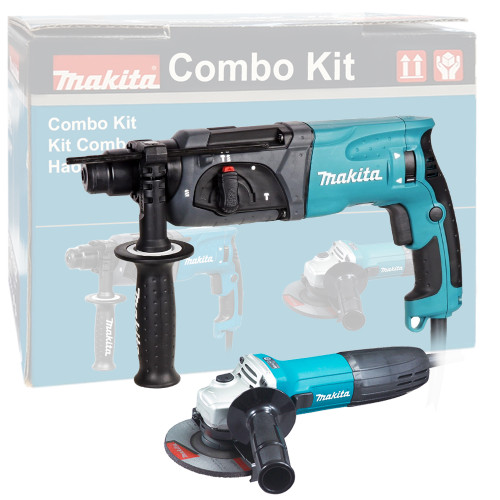 Набор инструментов Makita DK0120 (HR2470, GA5030)