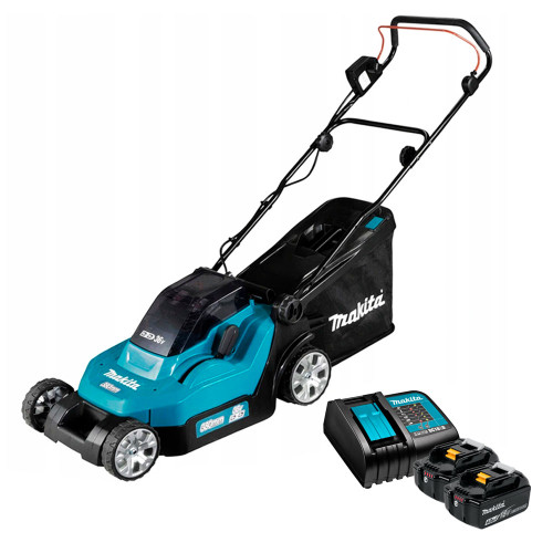 Газонокосилка аккумуляторная Makita DLM382SF2